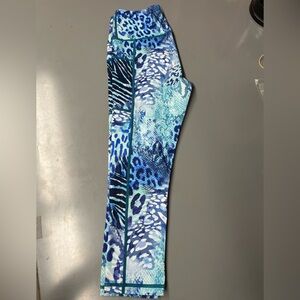 Constantly Varied Gear Jungle Animal Print Capri Leggings XS